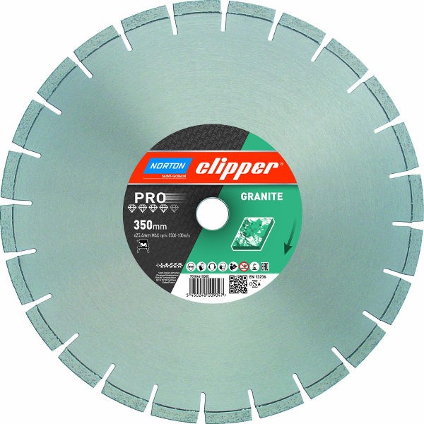 Norton Clipper Pro Granite Diamantscheibe