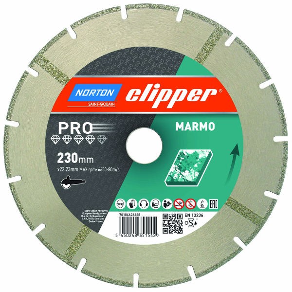 Norton Clipper Pro Marmo Diamantscheibe