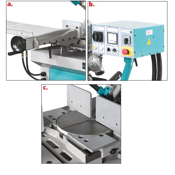 Berg und Schmid GBS 242 DG HA-I 35 + 70 m/min. Doppel-Gehrungsbandsäge