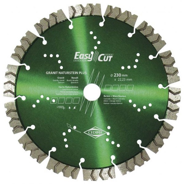 CEDIMA Granit Naturstein Plus Diamantscheibe