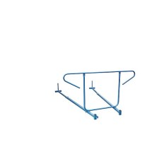 GEDA Flachdachrahmen mit zusammenklappbarem Brüstungsschutz