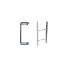 GEDA Leiterteil 150/200 kg 0,50 m mit Ringmuttern kpl.