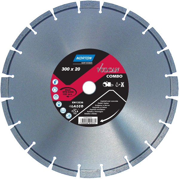 Norton Vulcan Combo Diamanttrennscheibe