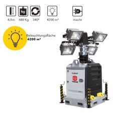 TRIME X-Light 4 x 1000 W LED Plug In Flutlicht