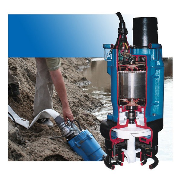 Tsurumi Pump KRS2-Linie Schlickpumpe mit Rührwerk